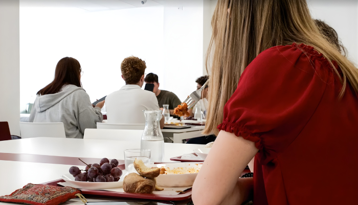 Mensa universitaria - spazi comuni