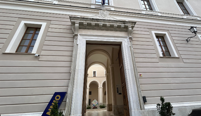 Ingresso di Palazzo San Domenico