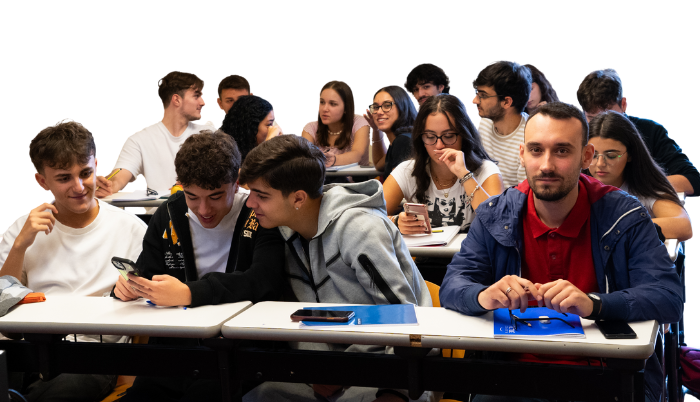 studenti in aula unisannio