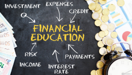 Grafica sull'educazione finanziaria