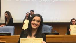 Laureata unisannio premiata