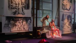 foto dello spettacolo di Patrizio Oliva