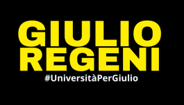 locandina del documentario su Giulio Regeni