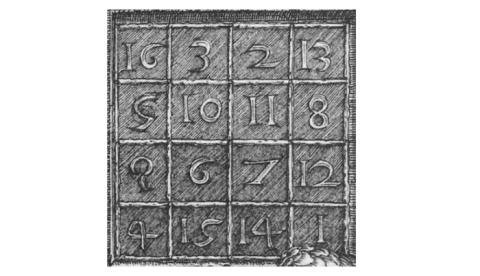 quadrato magico di Albrecht Dürer