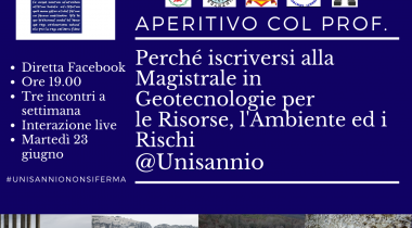 Locandina Aperitivo con il Prof.