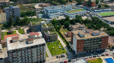 polo didattico di via dei mulini vista aerea