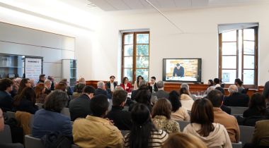 Sala Convegni dove si svolge l'incontro 