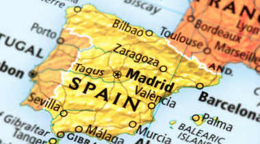 cartina della spagna