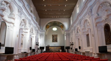 Foto dell'interno dell'Auditorium di Sant'Agostino 