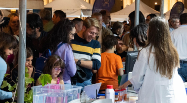 foto stand della notte della ricerca