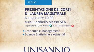 Presentazione lauree magistrali