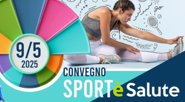 immagine di locandina con una ragazza che si allena